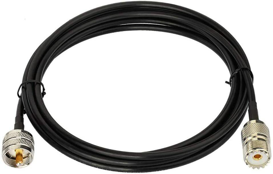 buy Cables and Connectors RadioShack 278-975 6ft. RG-5 PL-259 TP SO-239 EXTENSION Cable - click for details